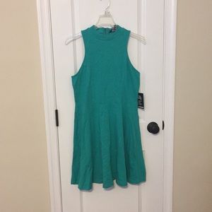 Express teal dress new